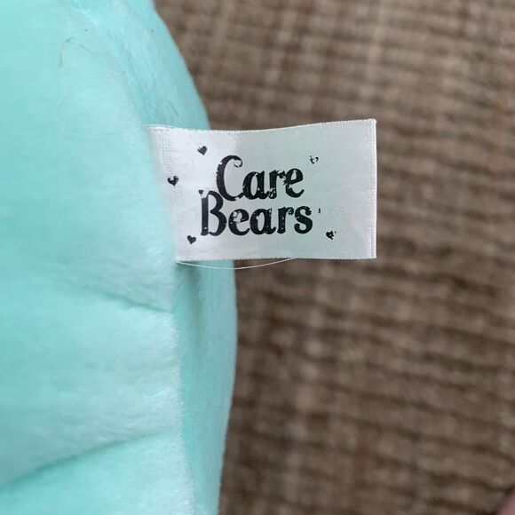 Vintage 2003 Wish Care Bear Plush Shooting Star Stuffed Animal Light Green - Picture 3 of 10